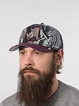 Бейсболка GOORIN BROTHERS арт. 101-2522 (серый / малиновый)